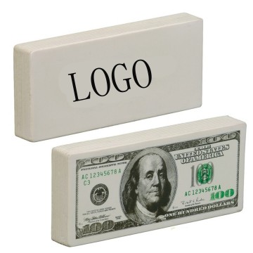 Squishy PU Hundred Dollar Bill Stress Ball